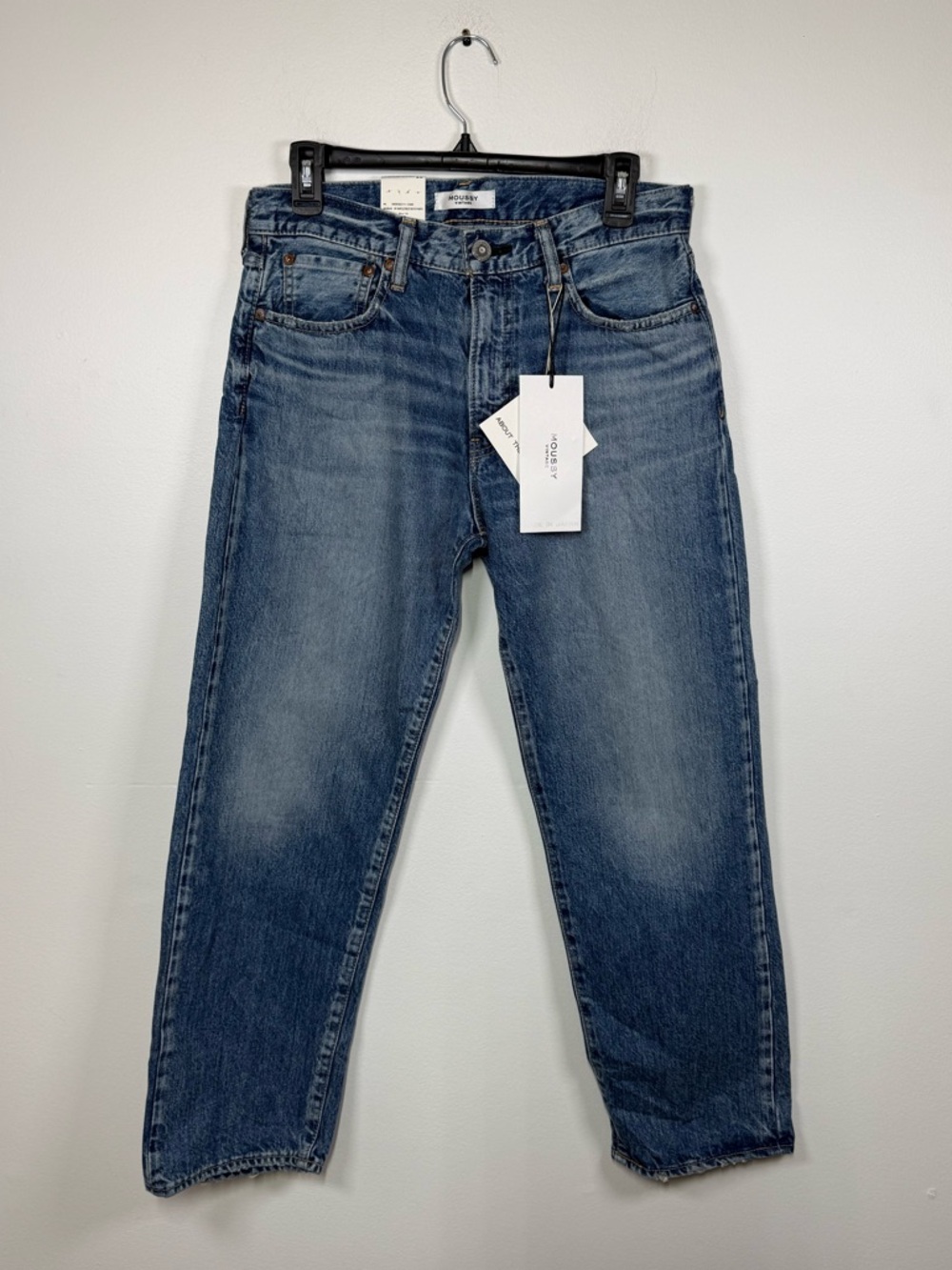 NEW Moussy Vintage Maplecrest Boys Jean in Blue 26 - Picture 2 of 6